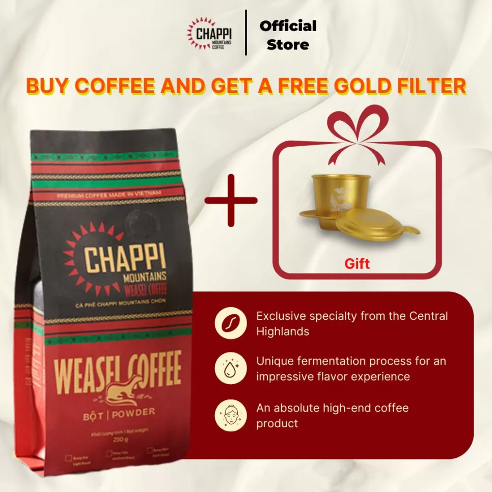 Chappi Weasel Coffee Powder